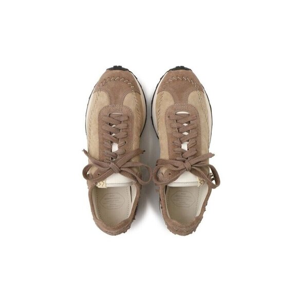 Visvim Walpi Runner Size 12 45 Mens Beige Sneakers New - Picture 11 of 12